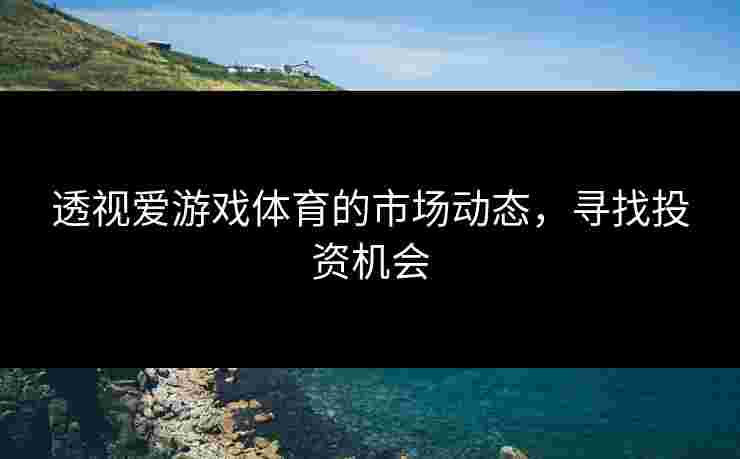 透视爱游戏体育的市场动态，寻找投资机会